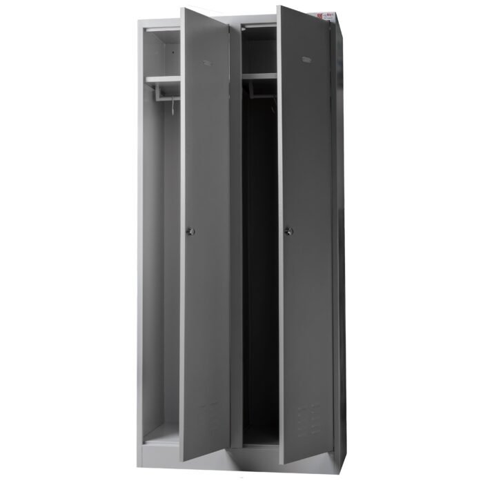 Wardrobes with partition wall